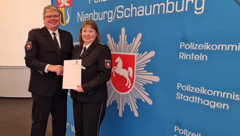 Amtsübernahme im Polizeikommissariat Bad Nenndorf