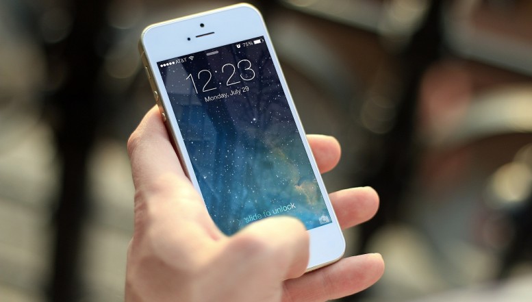 Betrugsversuch per Text-Nachricht auf Mobiltelefon