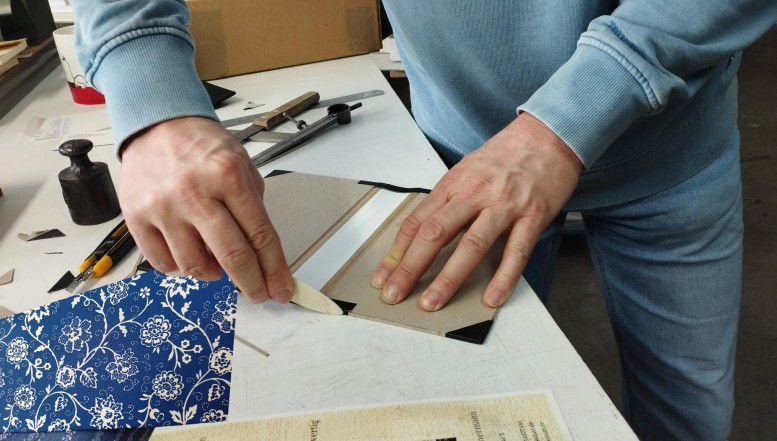 Blaudruck trifft Papier