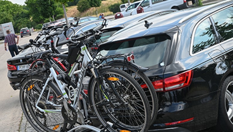 Das Fahrrad stets dabei