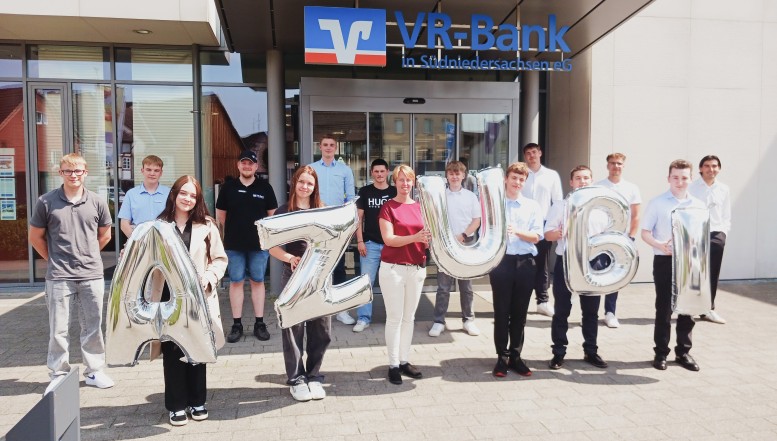 Die VR-Bank begrüßt Auszubildende und Studenten