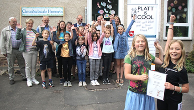 Grundschule Hemeln belegt 1. Platz beim Plattdeutschwettbewerb