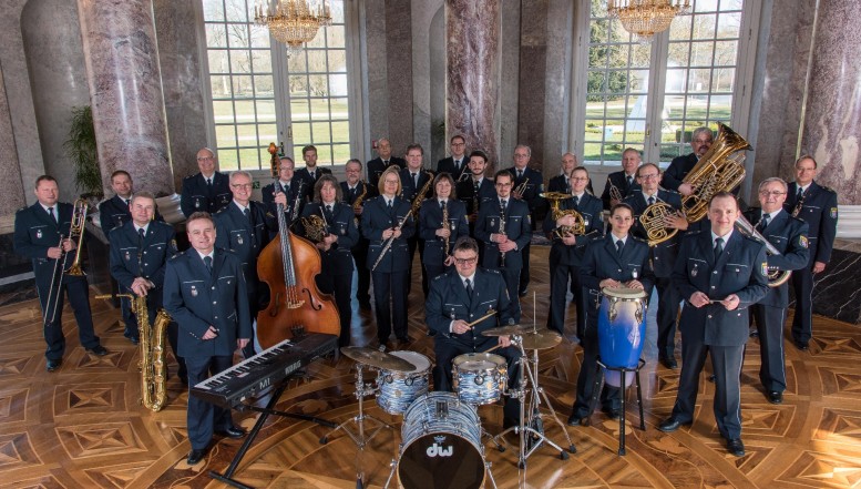 Landespolizeiorchester Hessen musiziert für den guten Zweck