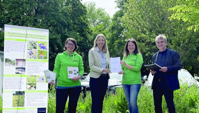 Landkreis Göttingen fördert Insektenvielfalt