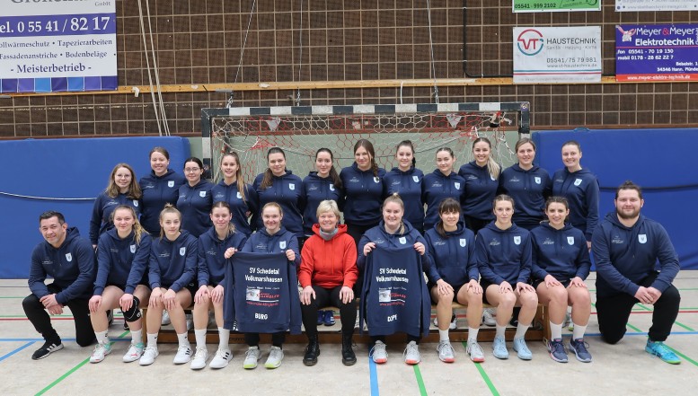 Malerfachbetrieb Klingler ist neuer Sponsor  der 2. Damen SVS Volkmarshausen