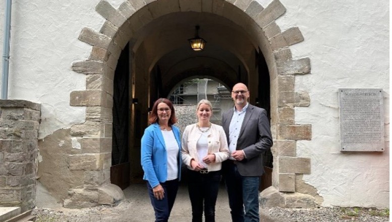 Ministerbesuch im Welfenschloss