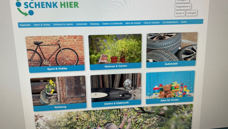Nachhaltiges Schenken und Tauschen