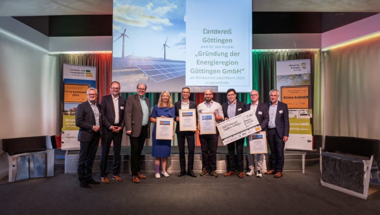 Preis für vorbildlichen Klimaschutz