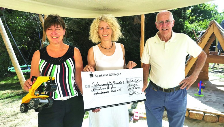 Stadtwerke Göttingen: 1.500 Euro an das Elternhaus