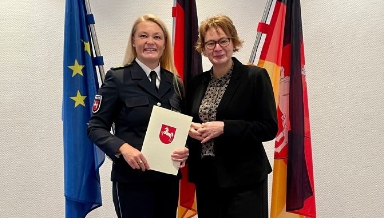 Tanja Wulff-Bruhn ist jetzt offiziell Polizeipräsidentin Göttingens