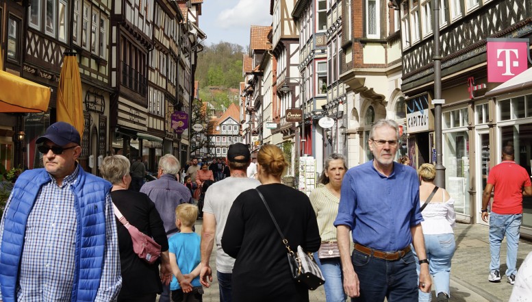 Tolle Stimmung beim Shoppen in Hann. Münden