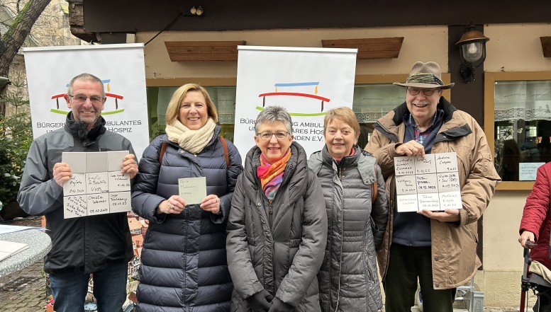 Wertvolle Aktion für Hospiz-Arbeit