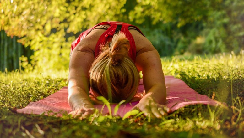 Yoga-Spaziergang am Hohen Meißner