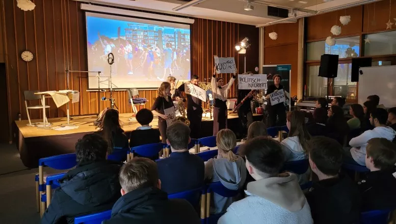 ARD-Woche der Musik: Ensemble der NDR-Radiophilharmonie an der KGS Gieboldehausen