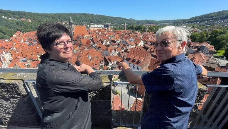 Blick vom Hagelturm auf die Stadt wieder möglich