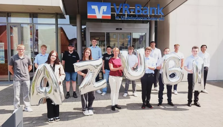 Die VR-Bank begrüßt Auszubildende und Studenten