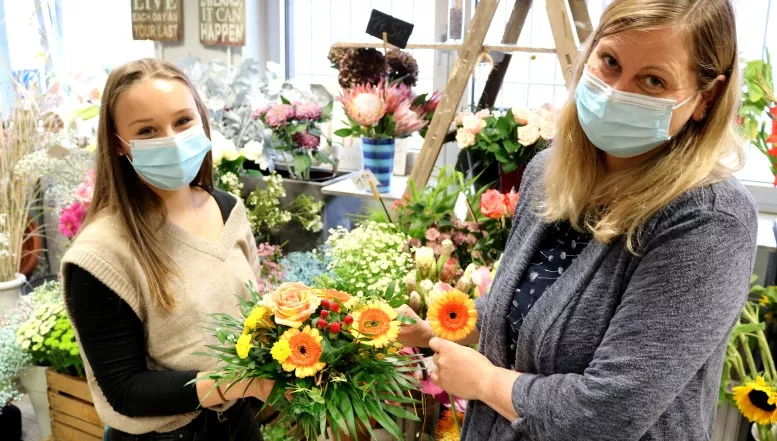 Floristen brauchen Kreativität und Teamgeist