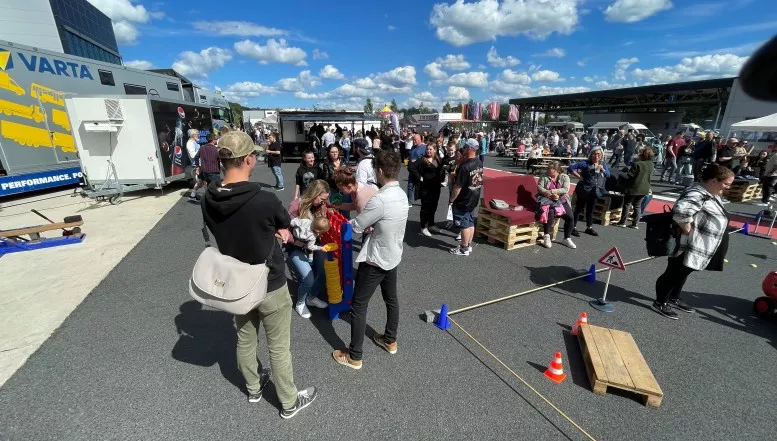 Gute Stimmung beim Sommerfest des WM SE Zentrallagers 2024