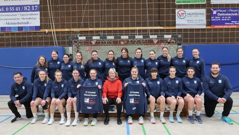Malerfachbetrieb Klingler ist neuer Sponsor  der 2. Damen SVS Volkmarshausen