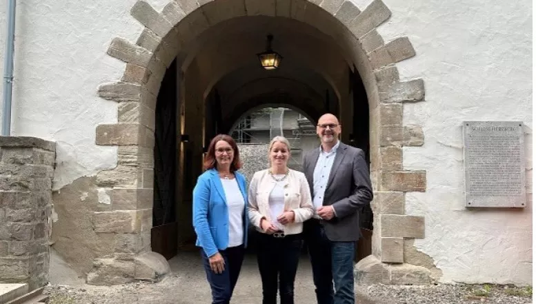 Ministerbesuch im Welfenschloss