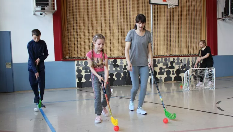 Neues Team startet mit Floorball