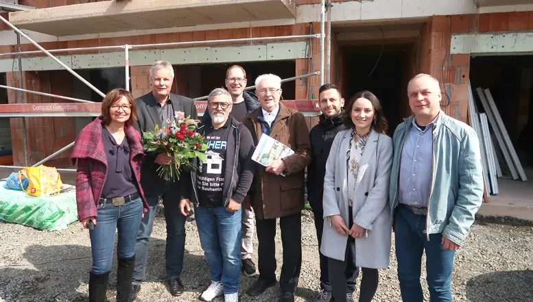 Richtfest im Bergschlösschen