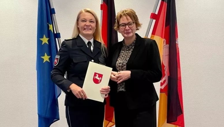 Tanja Wulff-Bruhn ist jetzt offiziell Polizeipräsidentin Göttingens
