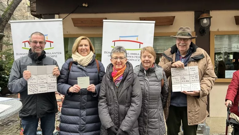 Wertvolle Aktion für Hospiz-Arbeit